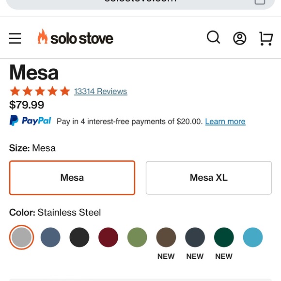 Solo Stove Mesa Tabletop Fire Pit Suited For Any Outdoor Space - Picture 5 of 8